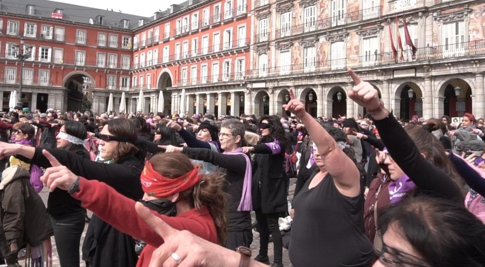 Con acción «Un violador en tu camino» colectivos feministas de Huancayo recordarán el 8M