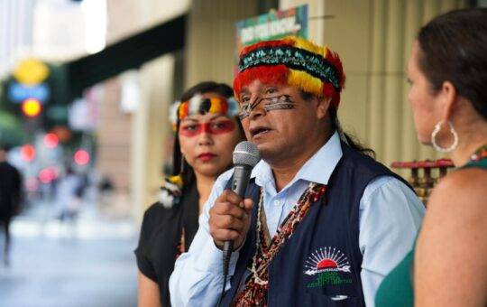 Indígenas de la Amazonía se oponen a inversión de EE.UU. en Petropera
